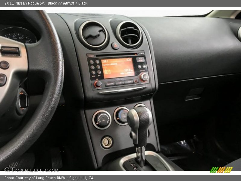 Black Amethyst / Black 2011 Nissan Rogue SV