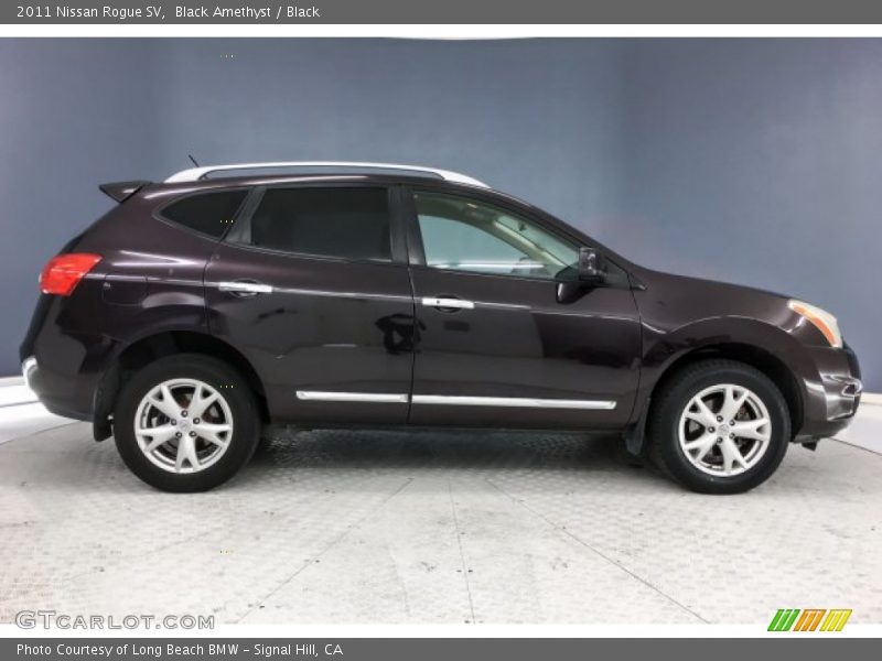 Black Amethyst / Black 2011 Nissan Rogue SV