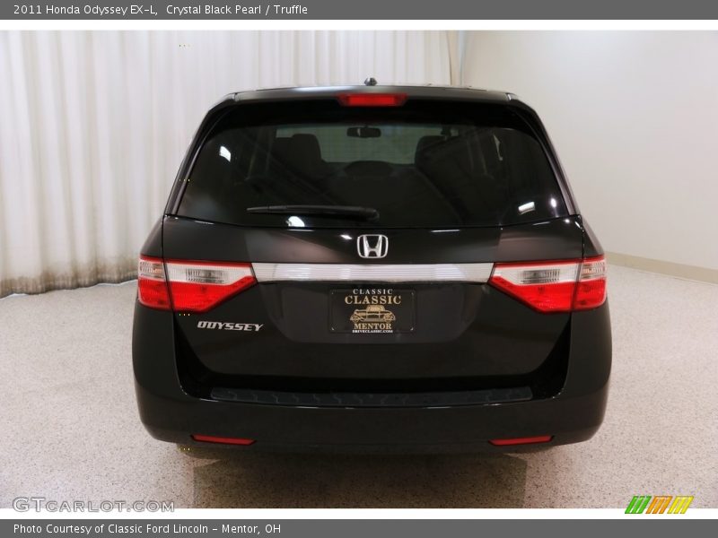 Crystal Black Pearl / Truffle 2011 Honda Odyssey EX-L