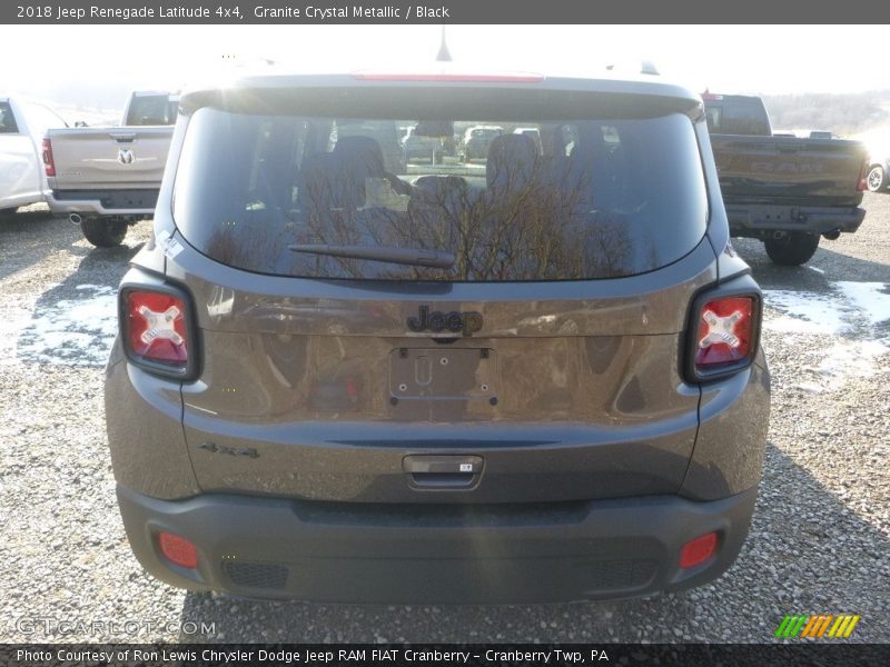 Granite Crystal Metallic / Black 2018 Jeep Renegade Latitude 4x4