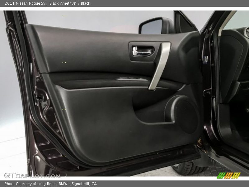 Black Amethyst / Black 2011 Nissan Rogue SV