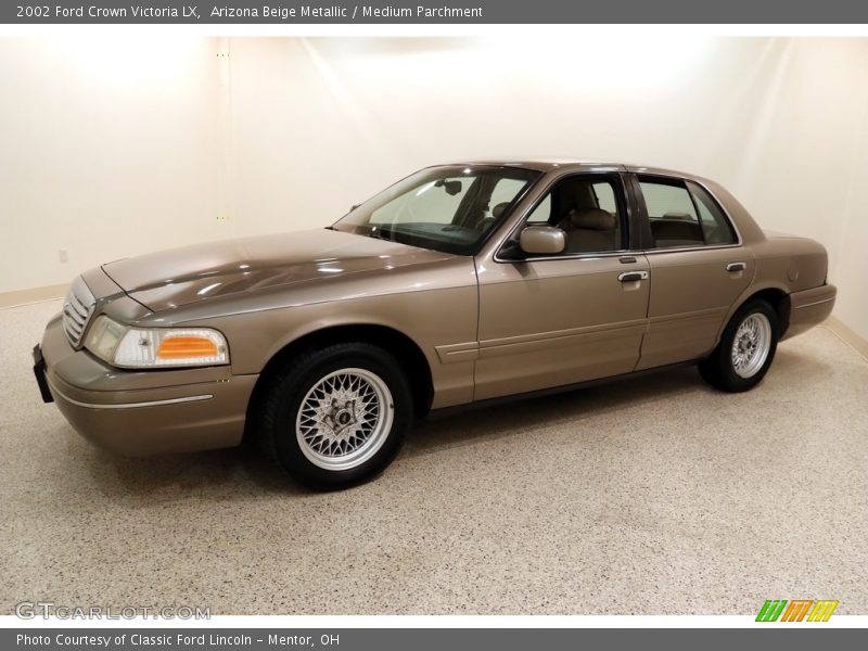 Arizona Beige Metallic / Medium Parchment 2002 Ford Crown Victoria LX