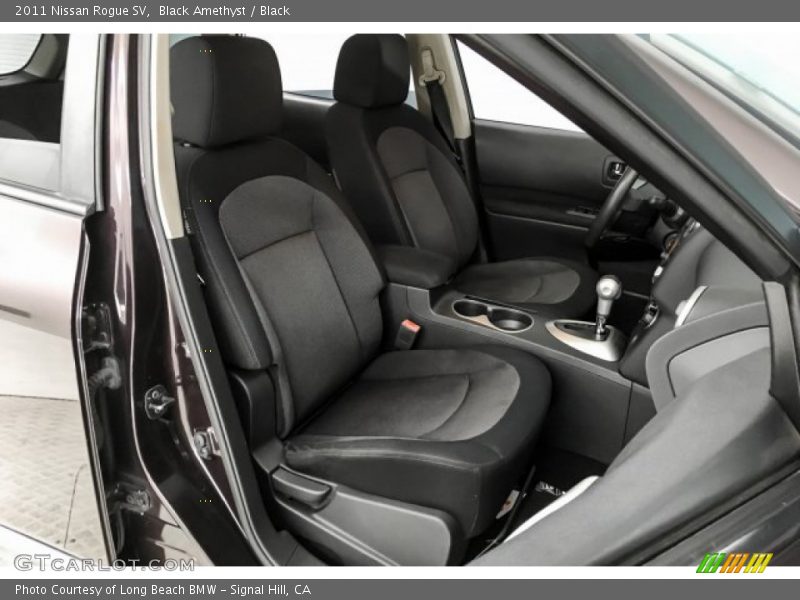 Black Amethyst / Black 2011 Nissan Rogue SV