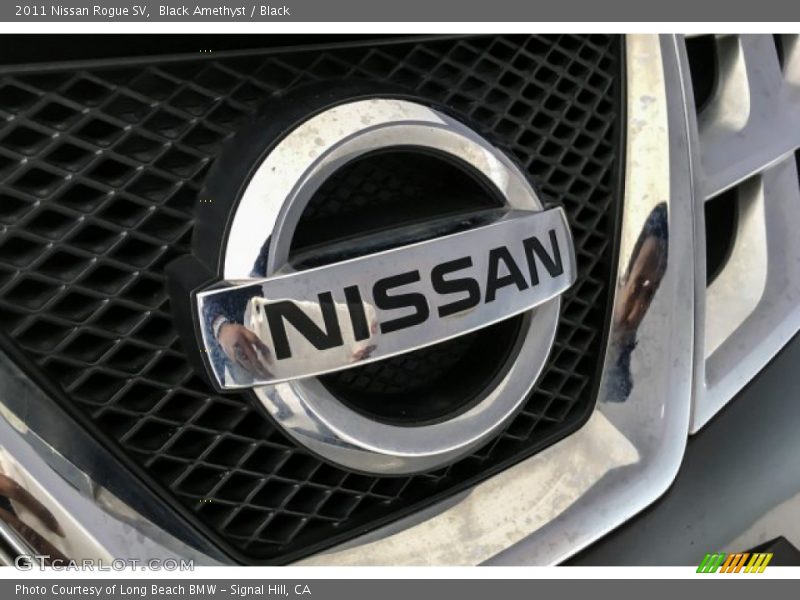 Black Amethyst / Black 2011 Nissan Rogue SV