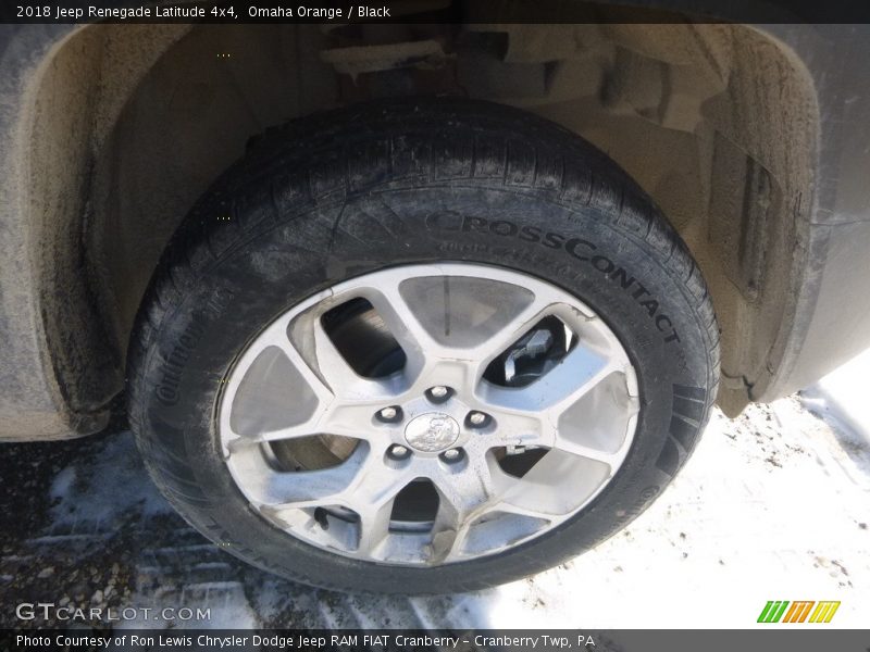 Omaha Orange / Black 2018 Jeep Renegade Latitude 4x4