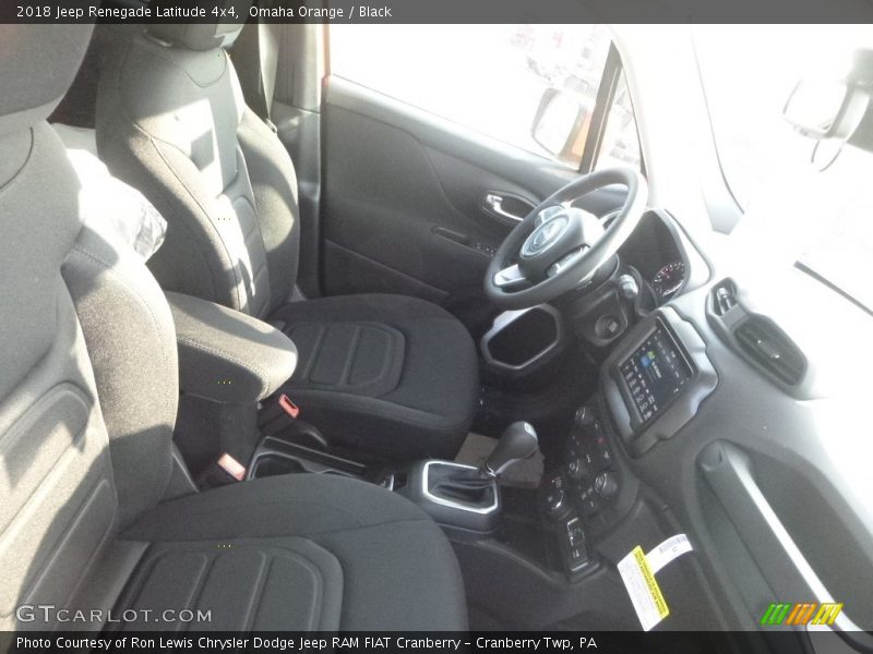 Omaha Orange / Black 2018 Jeep Renegade Latitude 4x4