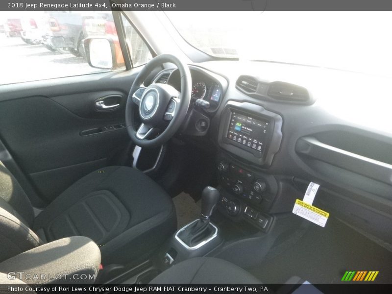 Omaha Orange / Black 2018 Jeep Renegade Latitude 4x4