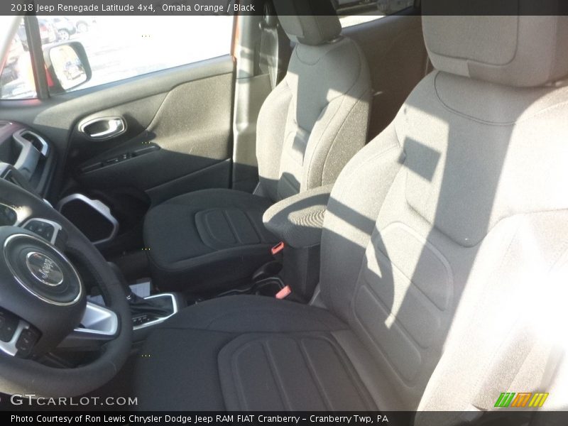 Omaha Orange / Black 2018 Jeep Renegade Latitude 4x4