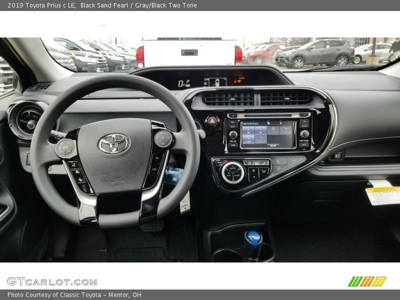 Dashboard of 2019 Prius c LE