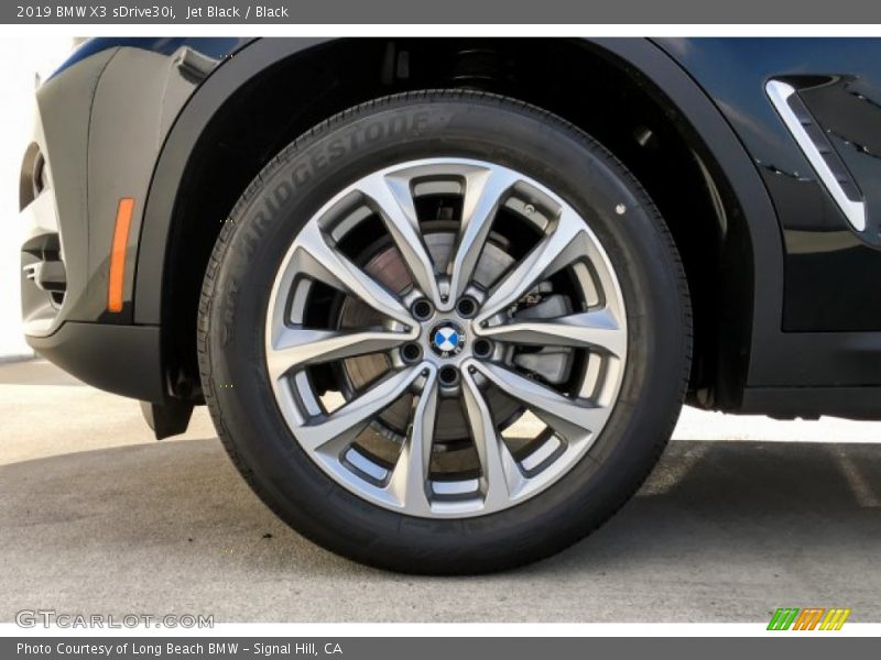 Jet Black / Black 2019 BMW X3 sDrive30i