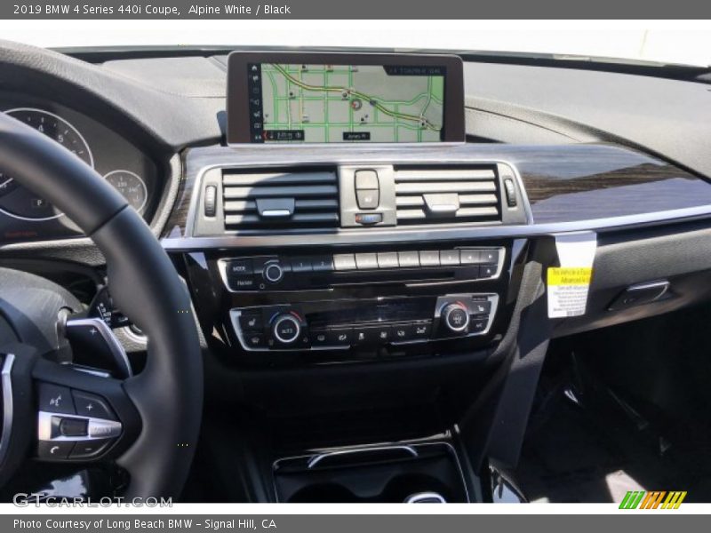 Alpine White / Black 2019 BMW 4 Series 440i Coupe
