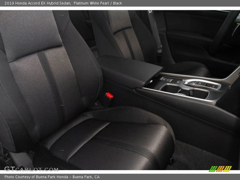 Front Seat of 2019 Accord EX Hybrid Sedan