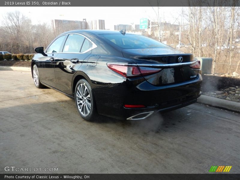 Obsidian / Black 2019 Lexus ES 350