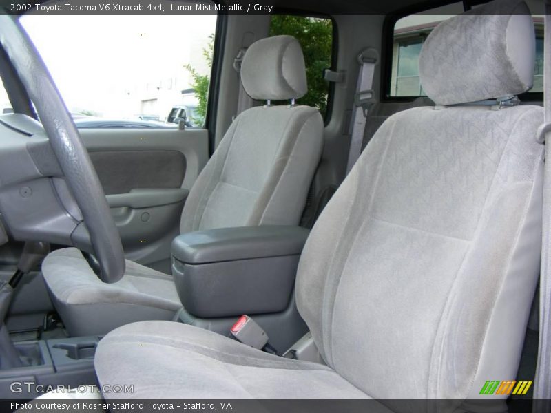 Lunar Mist Metallic / Gray 2002 Toyota Tacoma V6 Xtracab 4x4