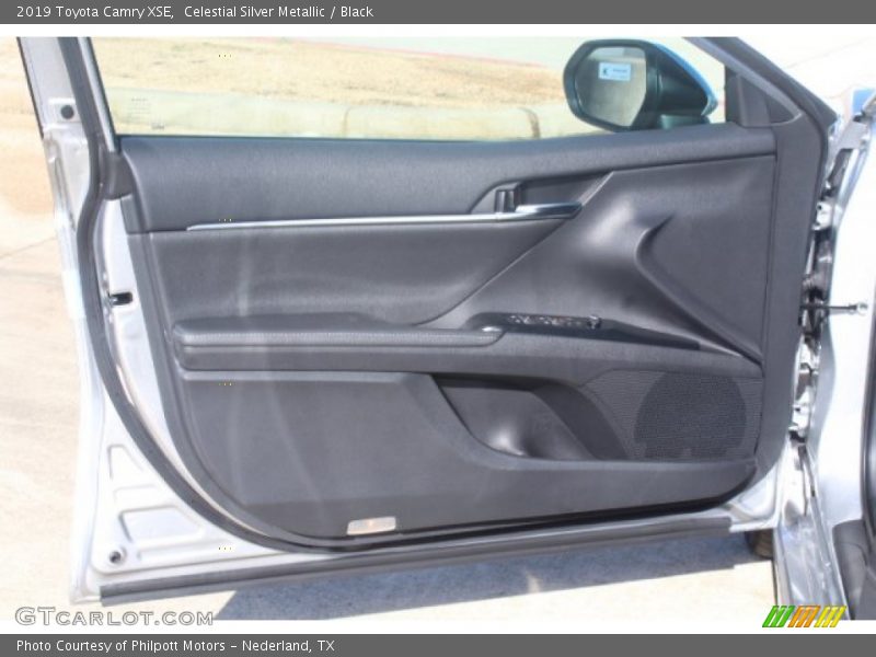 Celestial Silver Metallic / Black 2019 Toyota Camry XSE