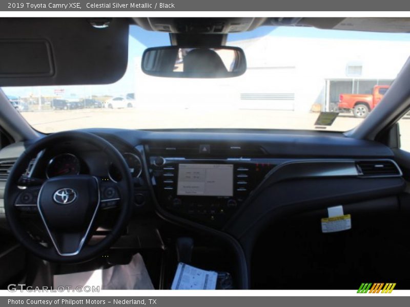 Celestial Silver Metallic / Black 2019 Toyota Camry XSE