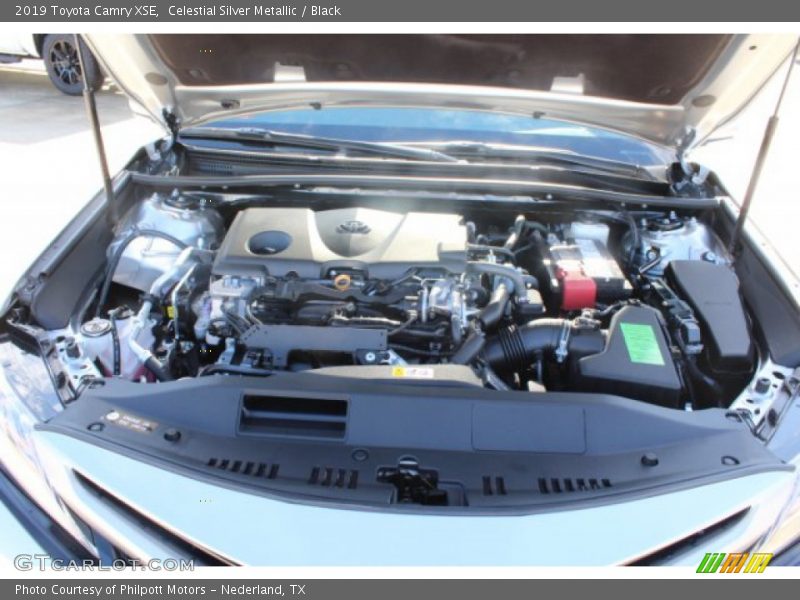 Celestial Silver Metallic / Black 2019 Toyota Camry XSE