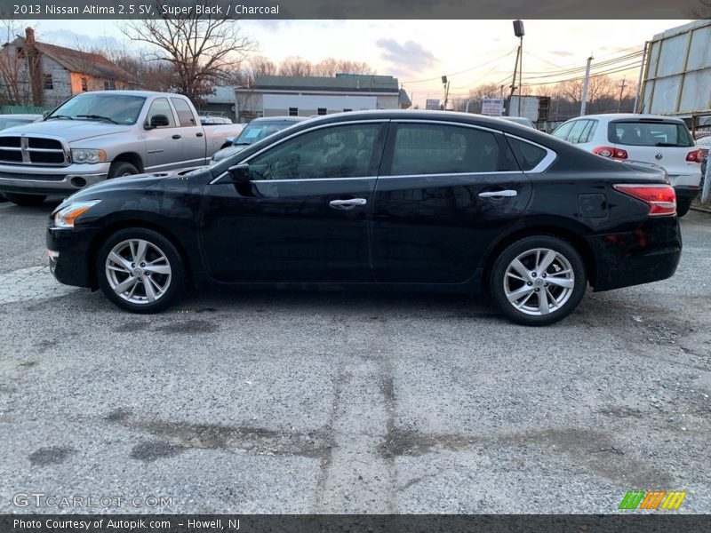 Super Black / Charcoal 2013 Nissan Altima 2.5 SV