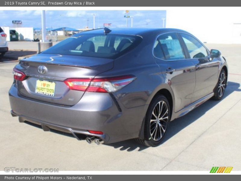 Predawn Gray Mica / Black 2019 Toyota Camry SE