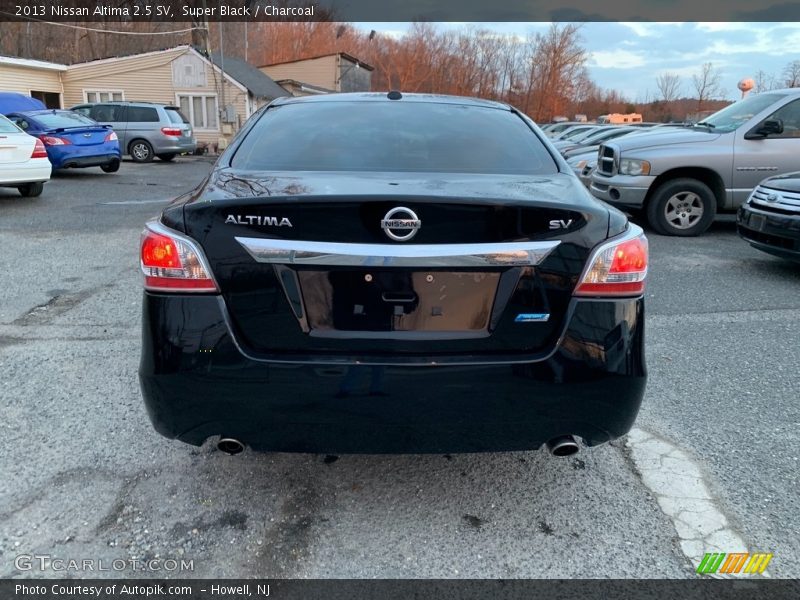 Super Black / Charcoal 2013 Nissan Altima 2.5 SV