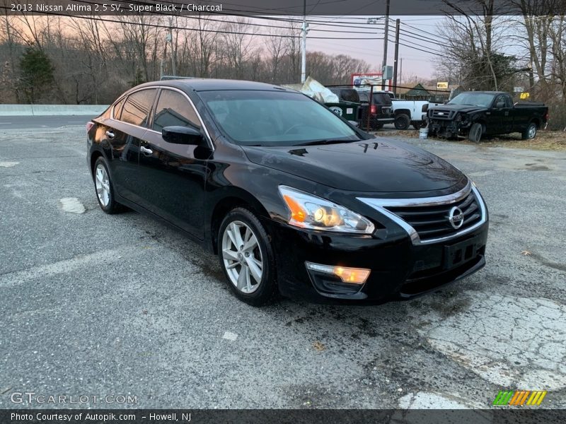 Super Black / Charcoal 2013 Nissan Altima 2.5 SV