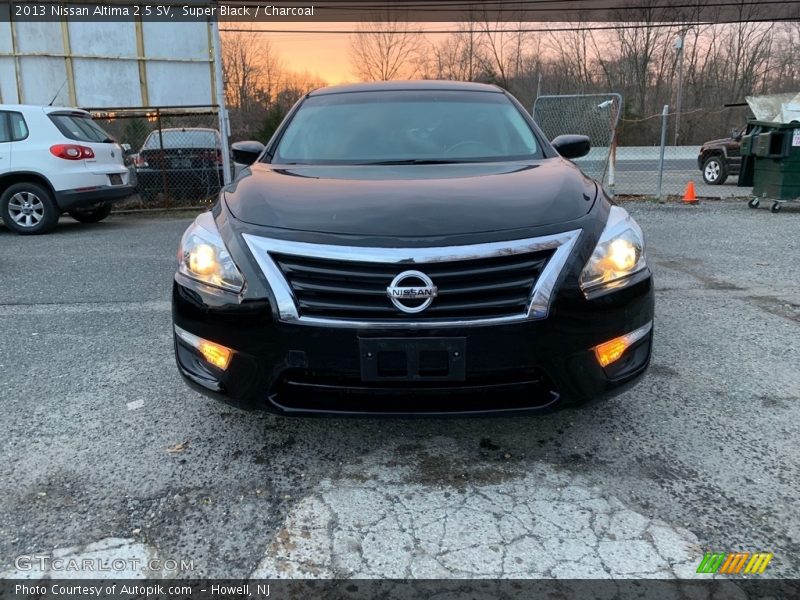 Super Black / Charcoal 2013 Nissan Altima 2.5 SV