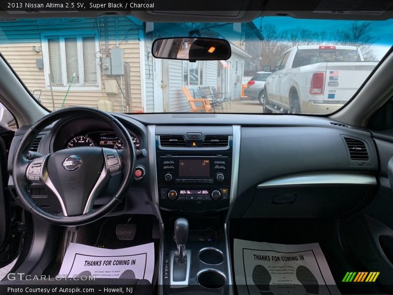 Super Black / Charcoal 2013 Nissan Altima 2.5 SV