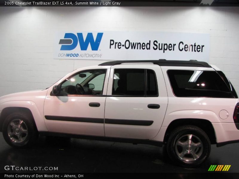 Summit White / Light Gray 2005 Chevrolet TrailBlazer EXT LS 4x4