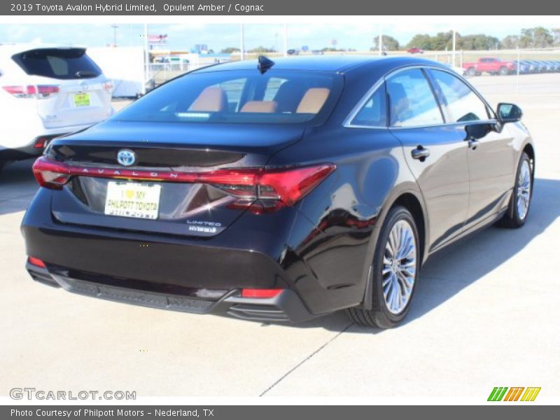 Opulent Amber / Cognac 2019 Toyota Avalon Hybrid Limited
