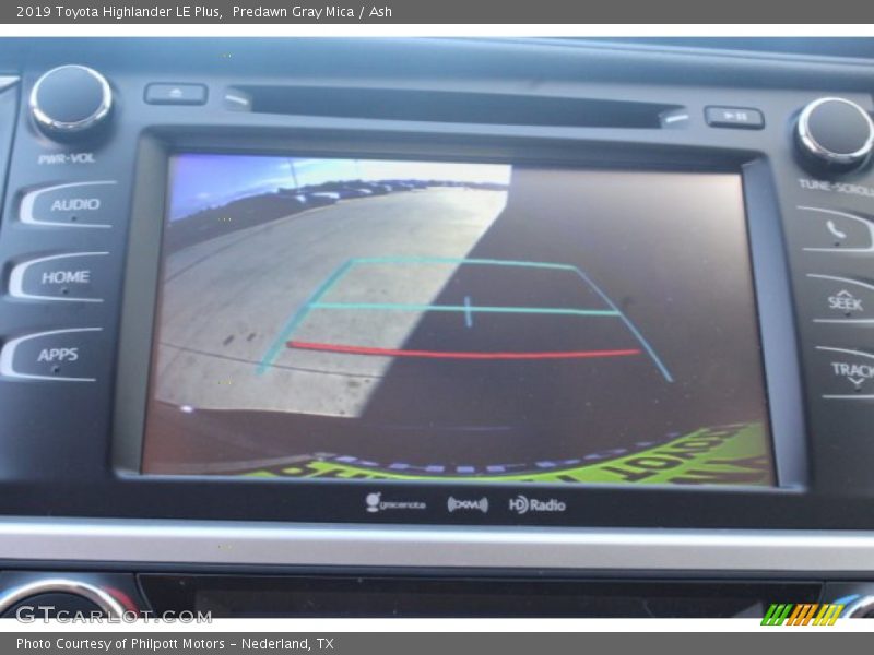 Predawn Gray Mica / Ash 2019 Toyota Highlander LE Plus