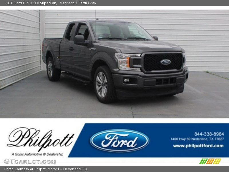 Magnetic / Earth Gray 2018 Ford F150 STX SuperCab