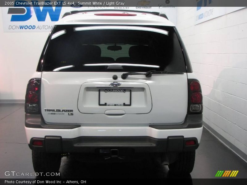 Summit White / Light Gray 2005 Chevrolet TrailBlazer EXT LS 4x4