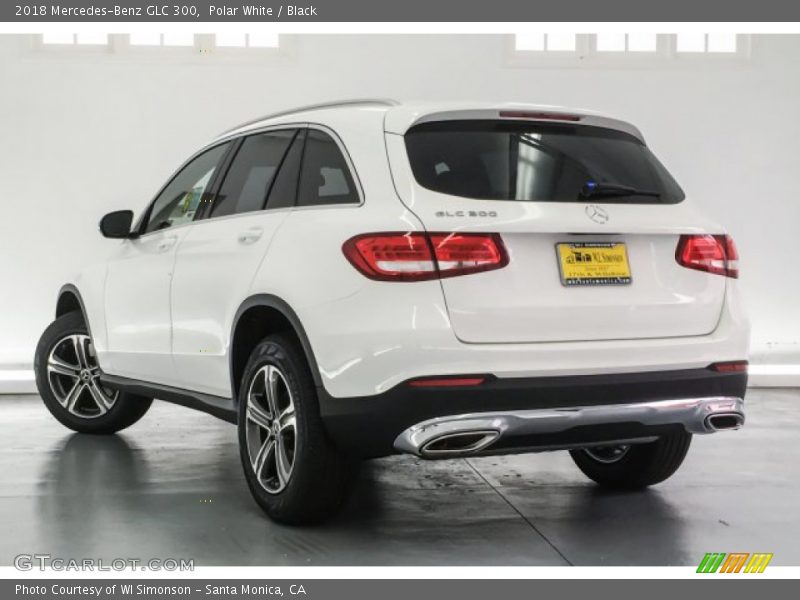 Polar White / Black 2018 Mercedes-Benz GLC 300