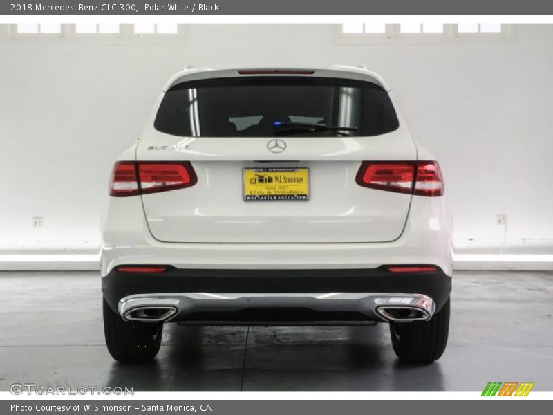 Polar White / Black 2018 Mercedes-Benz GLC 300