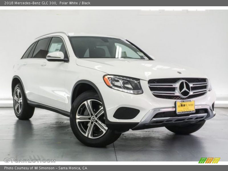Polar White / Black 2018 Mercedes-Benz GLC 300