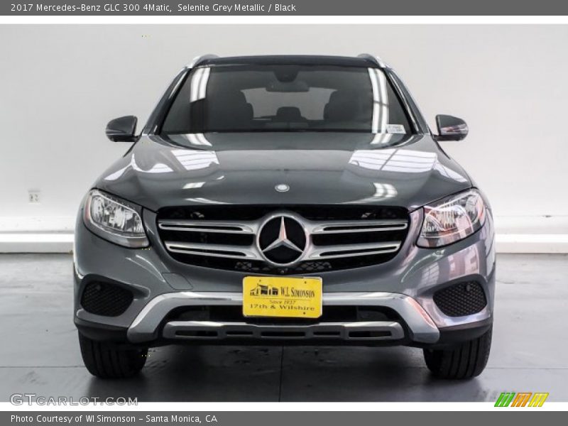 Selenite Grey Metallic / Black 2017 Mercedes-Benz GLC 300 4Matic