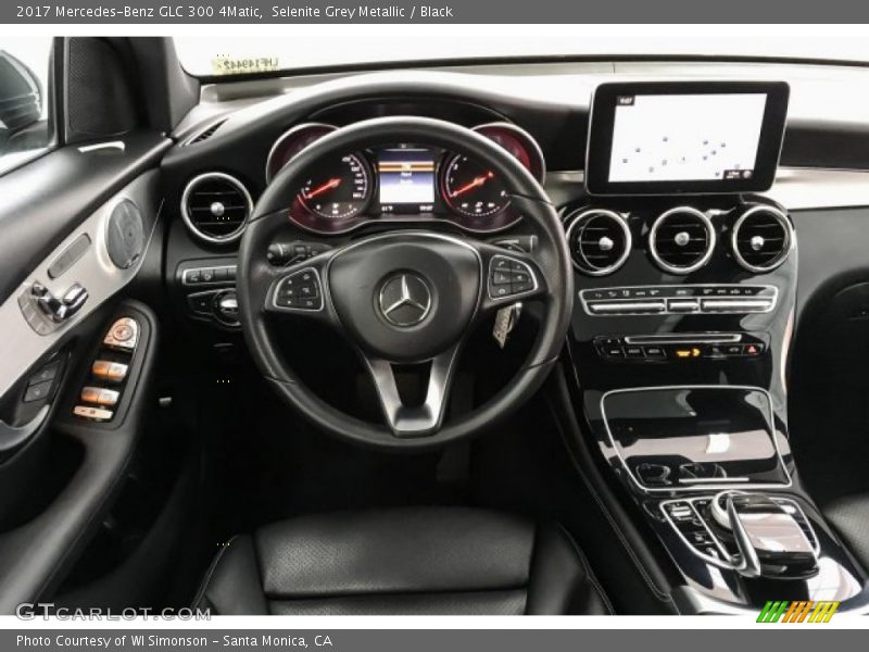 Selenite Grey Metallic / Black 2017 Mercedes-Benz GLC 300 4Matic