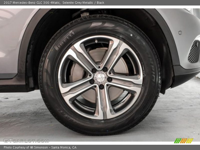 Selenite Grey Metallic / Black 2017 Mercedes-Benz GLC 300 4Matic