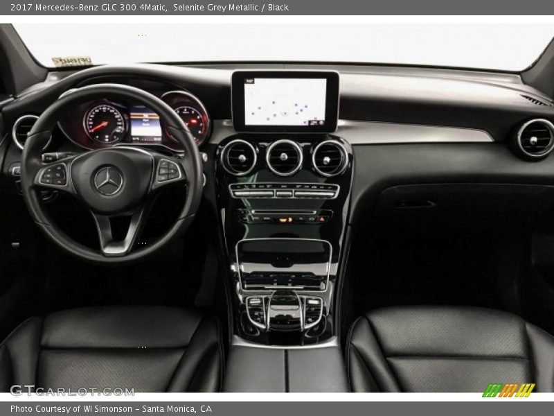 Selenite Grey Metallic / Black 2017 Mercedes-Benz GLC 300 4Matic