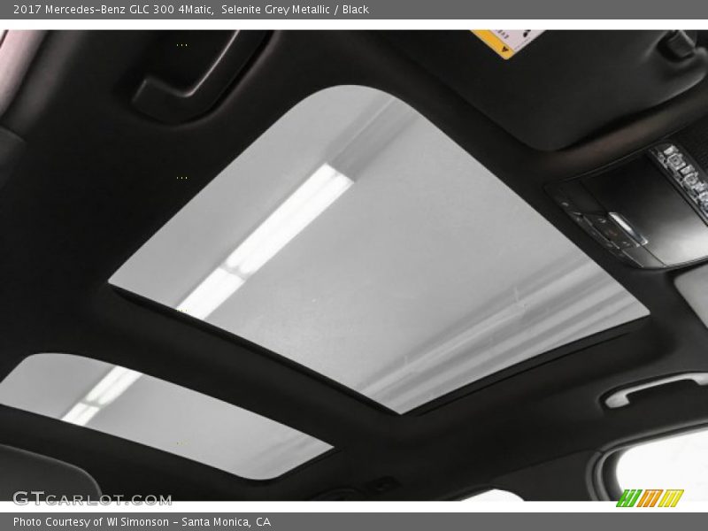 Selenite Grey Metallic / Black 2017 Mercedes-Benz GLC 300 4Matic