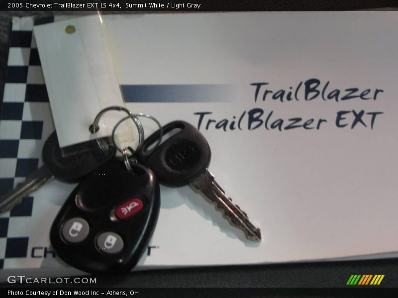 Summit White / Light Gray 2005 Chevrolet TrailBlazer EXT LS 4x4