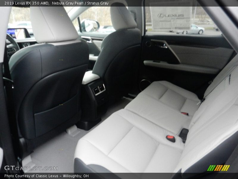 Nebula Gray Pearl / Stratus Gray 2019 Lexus RX 350 AWD