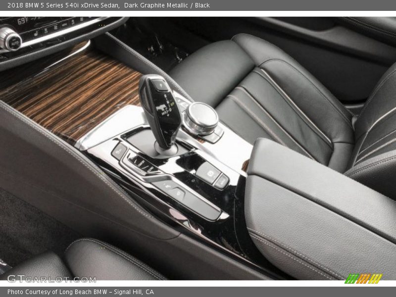 Dark Graphite Metallic / Black 2018 BMW 5 Series 540i xDrive Sedan