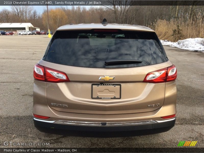 Sandy Ridge Metallic / Jet Black 2019 Chevrolet Equinox LT AWD