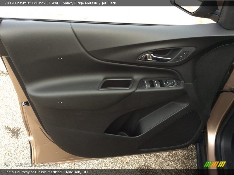 Sandy Ridge Metallic / Jet Black 2019 Chevrolet Equinox LT AWD