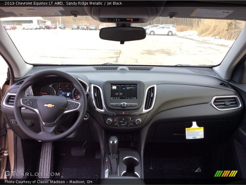 Sandy Ridge Metallic / Jet Black 2019 Chevrolet Equinox LT AWD