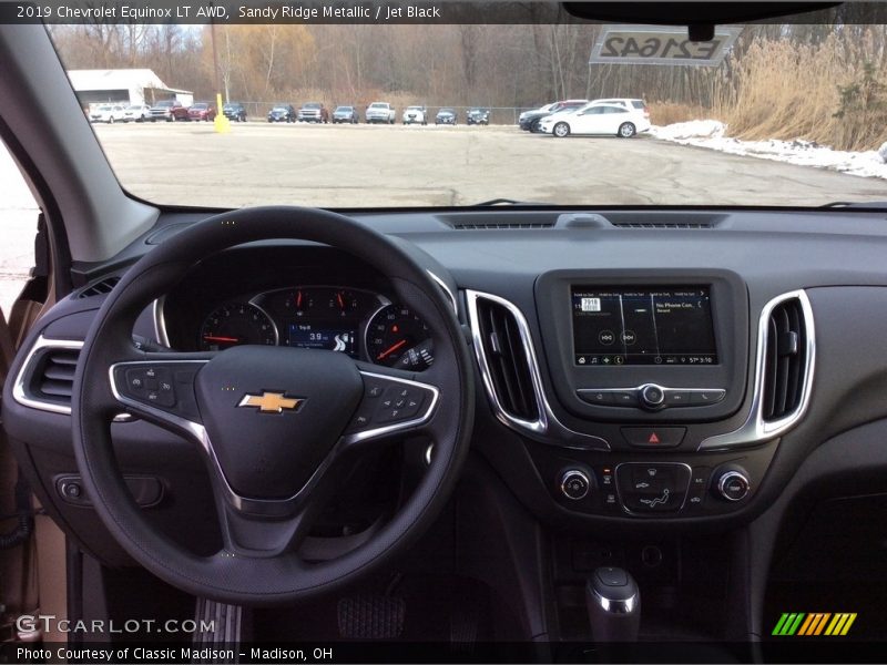 Sandy Ridge Metallic / Jet Black 2019 Chevrolet Equinox LT AWD