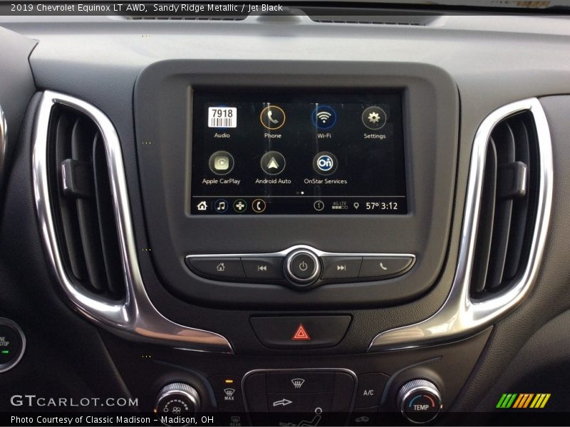 Sandy Ridge Metallic / Jet Black 2019 Chevrolet Equinox LT AWD