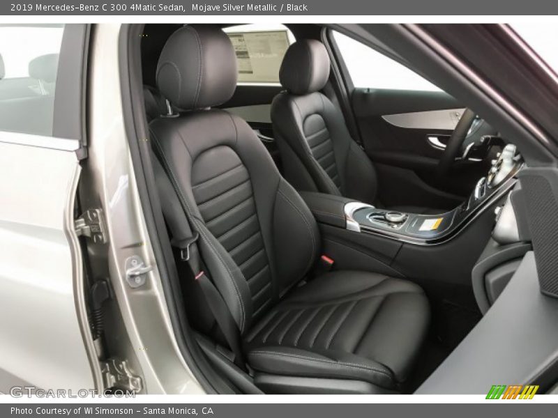 Mojave Silver Metallic / Black 2019 Mercedes-Benz C 300 4Matic Sedan