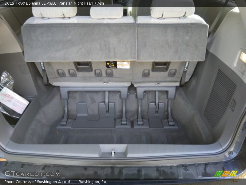 Parisian Night Pearl / Ash 2019 Toyota Sienna LE AWD